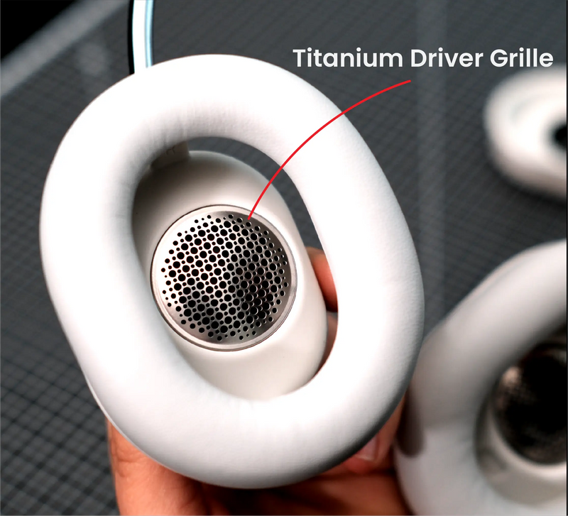 Titanium Driver Grille for Precision Sound