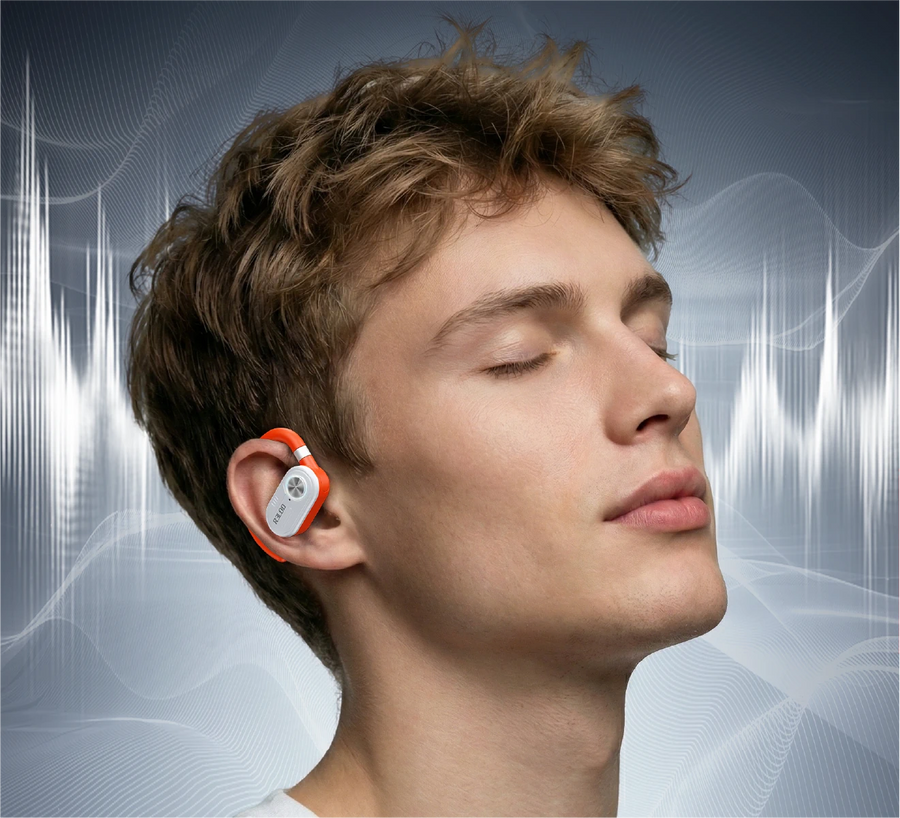 Hear the world.
<i>And your music. </i>